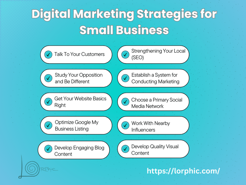 Digital Marketing Strategies For Small Business