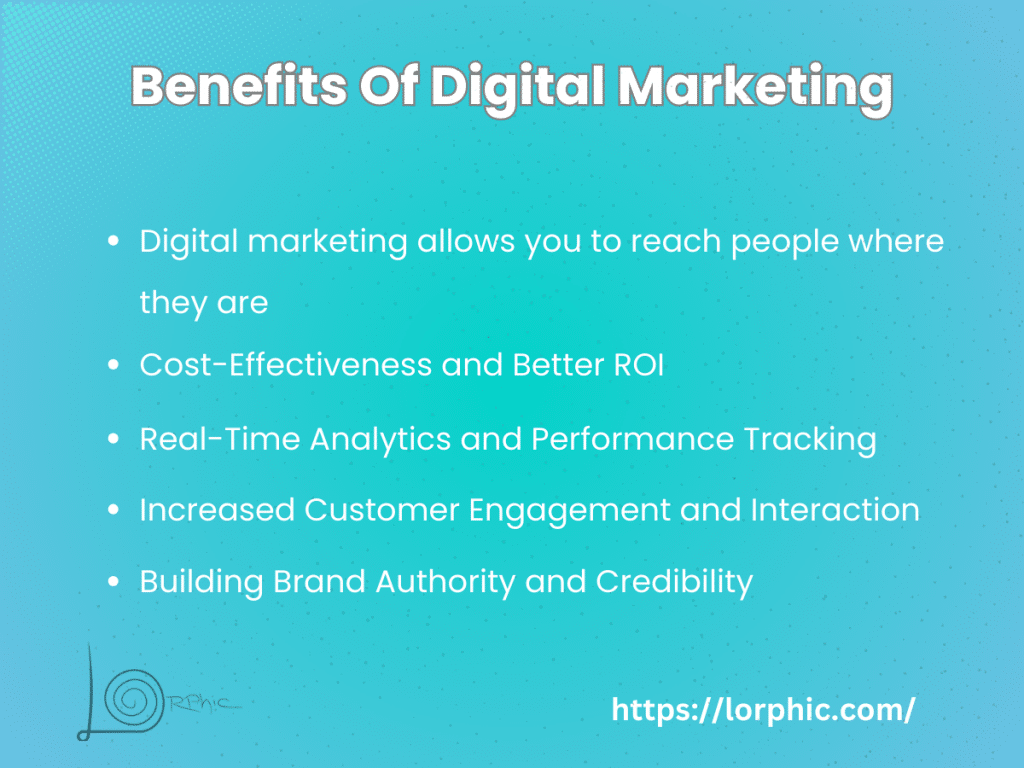 Benefits Of Digital Marketing