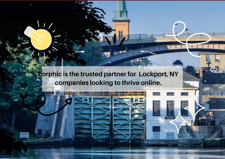 Personalized SEO solutions by Lorphic helping Lockport NY small businesses thrive online.