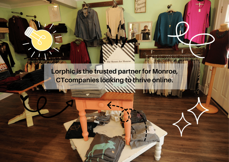 Professional digital marketing services by Lorphic for small businesses in Monroe, CT