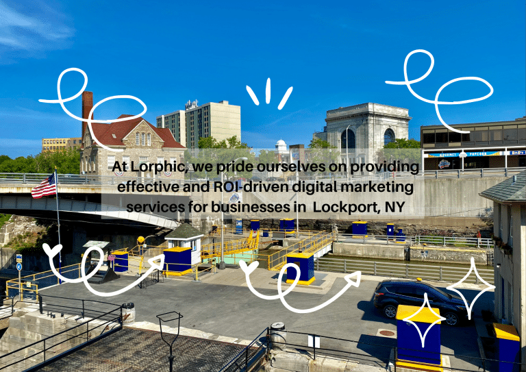 Social media marketing crafted by Lorphic for small businesses in Lockport NY.
