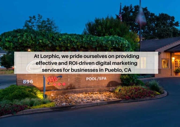 Customized Ppc Strategies By Lorphic For Pueblo Ca Digital Marketing Agency.