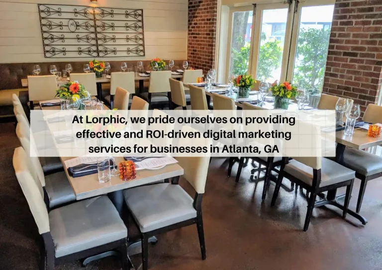 Lorphic specializes in digital marketing solutions for small businesses in Atlanta, GA