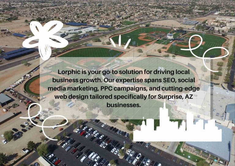 Lorphic's custom web design services for Surprise, AZ businesses