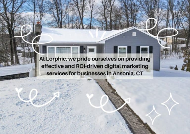 Social Media Marketing for small businesses in Ansonia, CT by Lorphic.