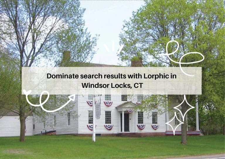 Stunning web design for Windsor Locks businesses by Lorphic