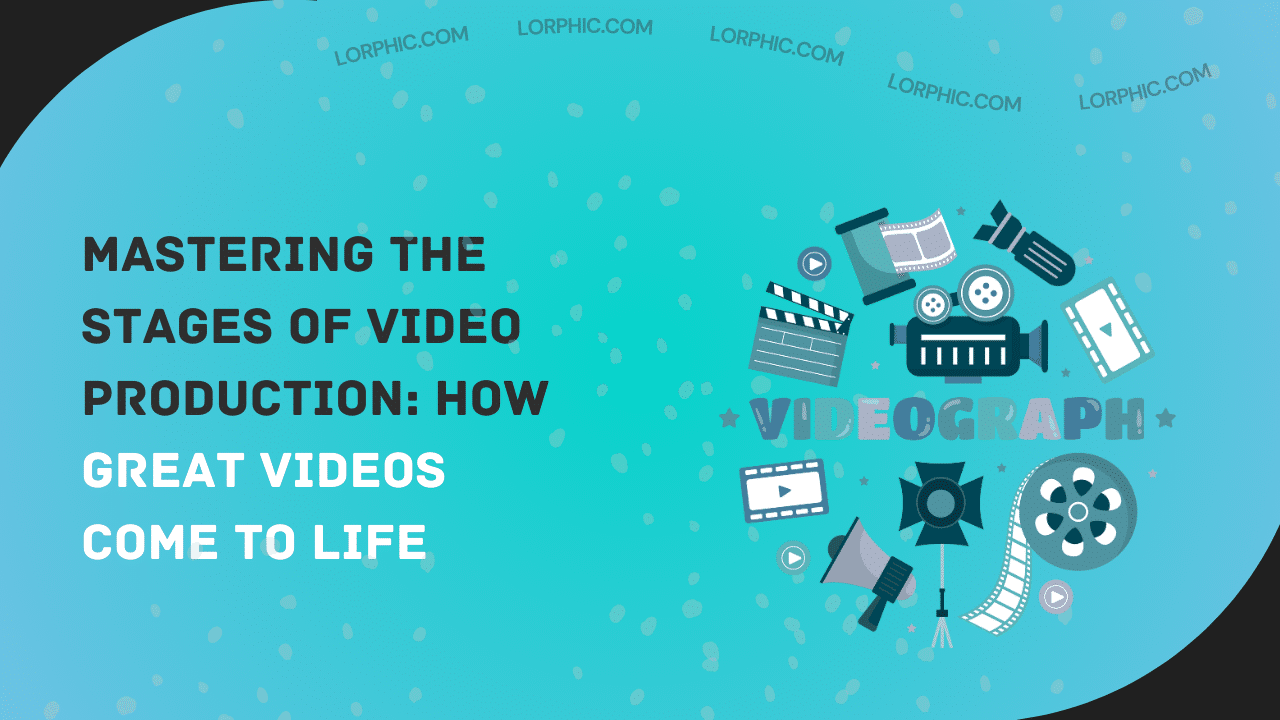 Simple guide to the 5 stages of video production for SMEs and creators.