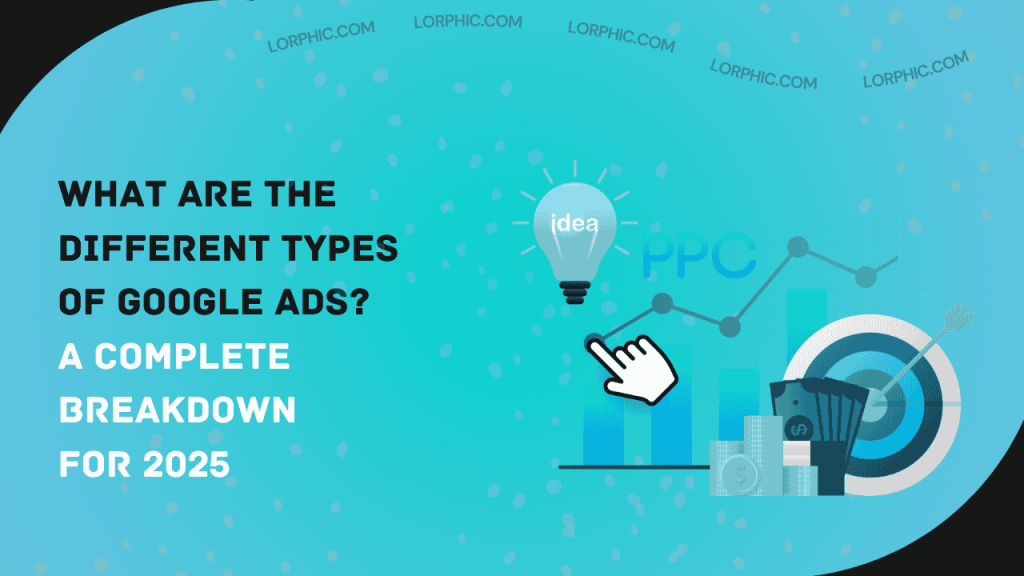 Simple guide on types of Google Ads for 2025.