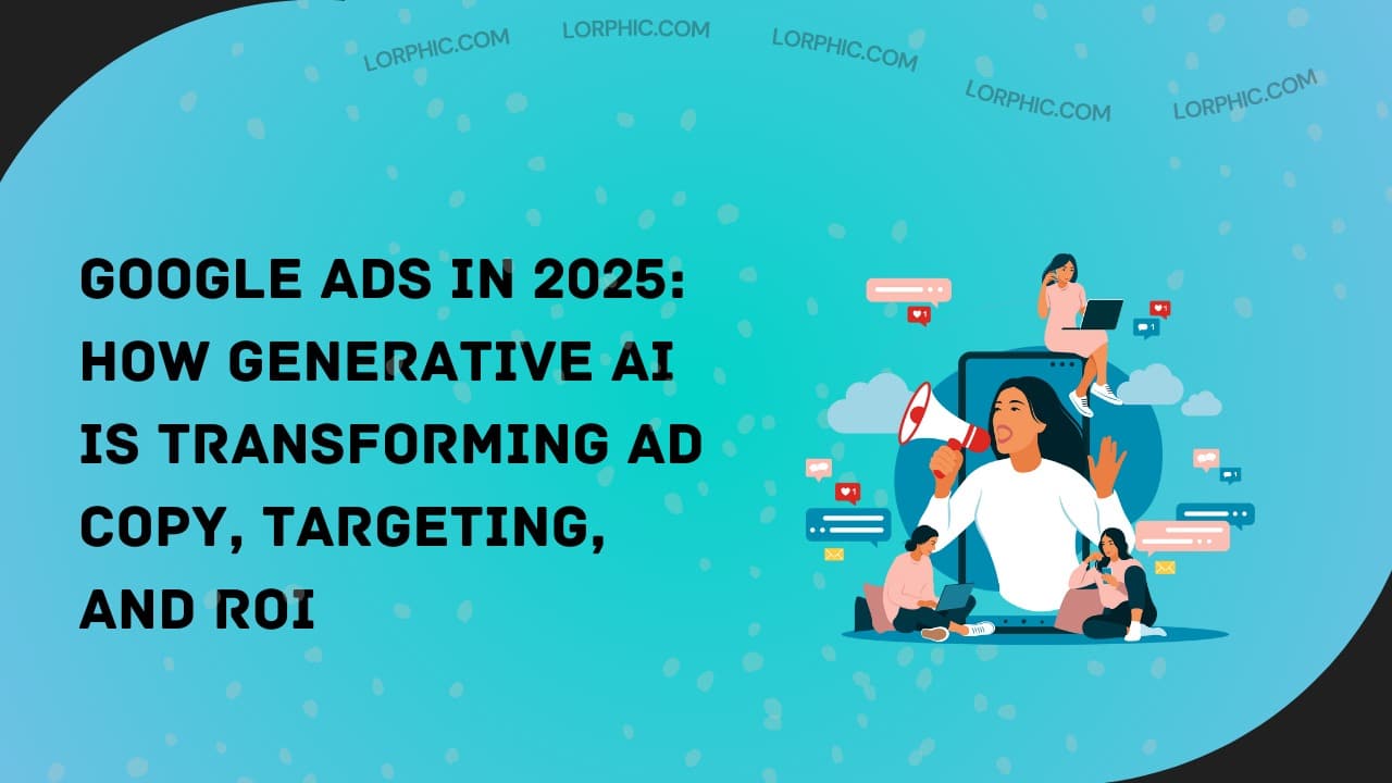 Generative AI in Google Ads 2025 transforming ad copy, targeting, and ROI by Lorphic