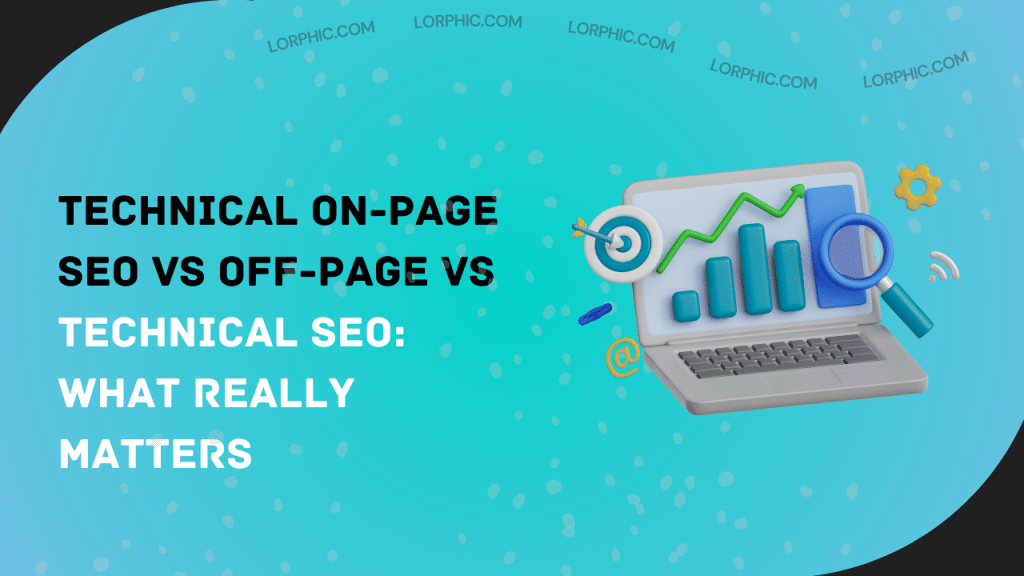 Technical On Page SEO vs Off-Page vs Technical SEO by Lorphic