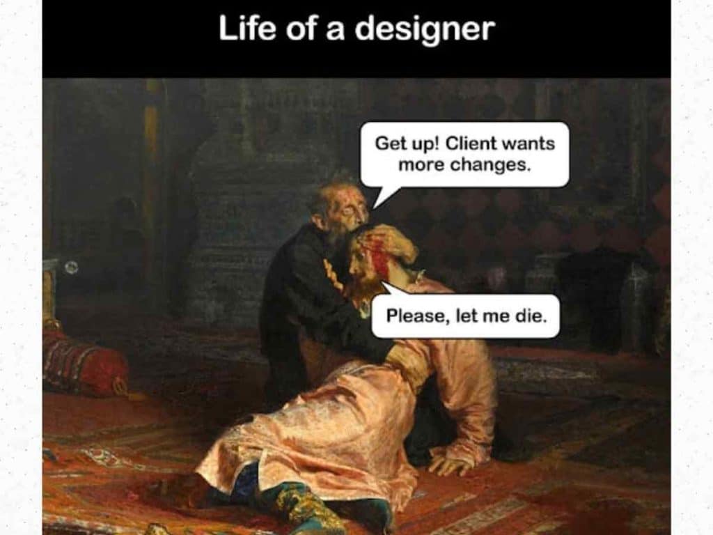 Graphic Design Memes Related To Clients Requirements