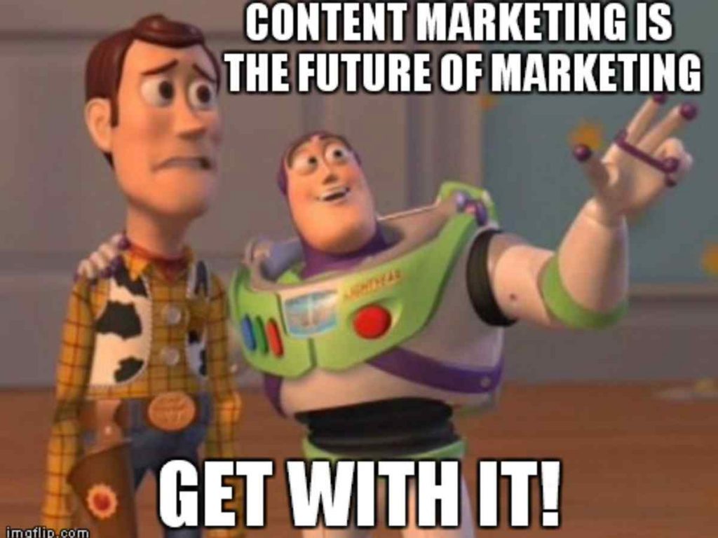 Content Marketing Memes Related Future Of Content Marketing