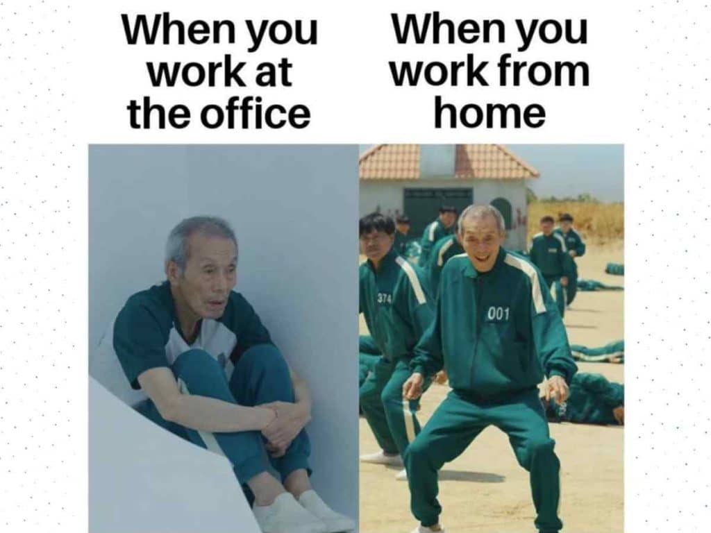 Remote Working Memes