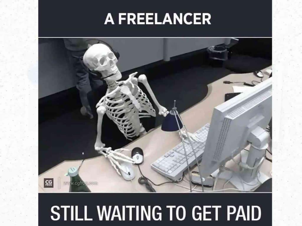 Graphic Design Memes Related To Waiting For Getting Paid