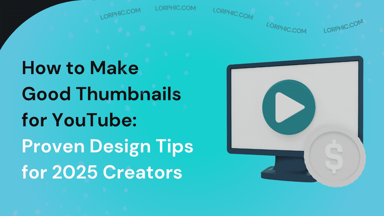 Guide on how to make good thumbnails for Youtube​.