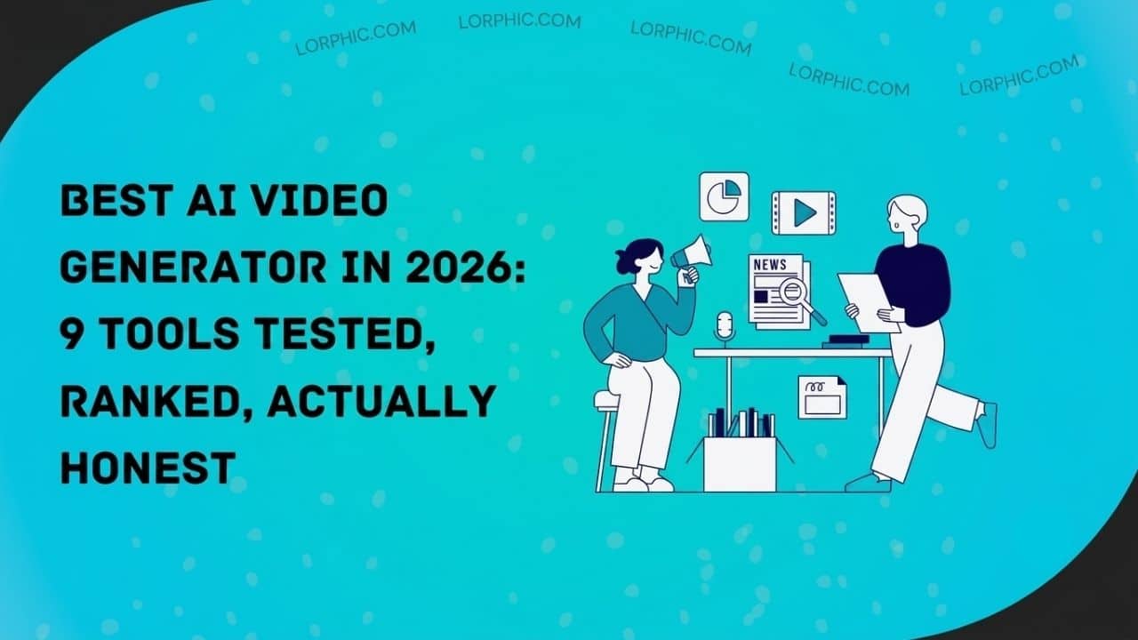 Comparison of best AI video generators in 2026 showing Sora Veo 3 Runway and Kling AI outputs on a screen