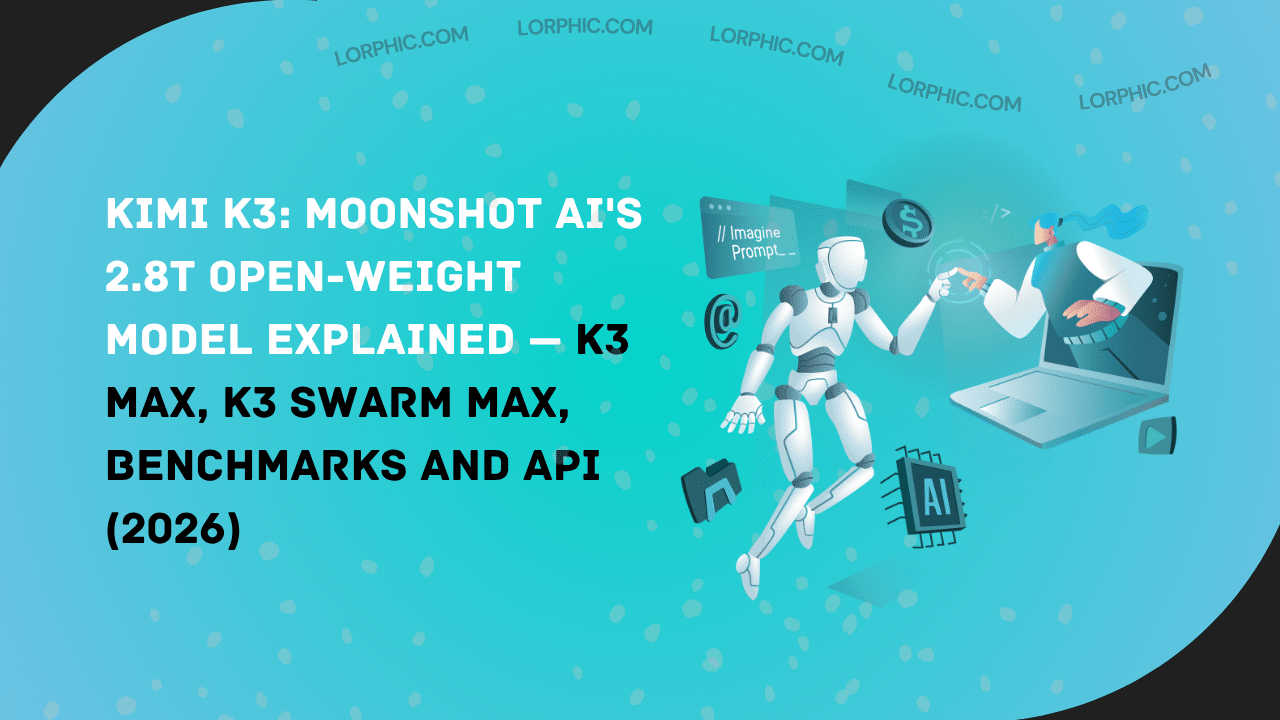 Kimi K3: Moonshot AI's 2.8T Open-Weight Model Explained — K3 Max, K3 Swarm Max, Benchmarks and API (2026)