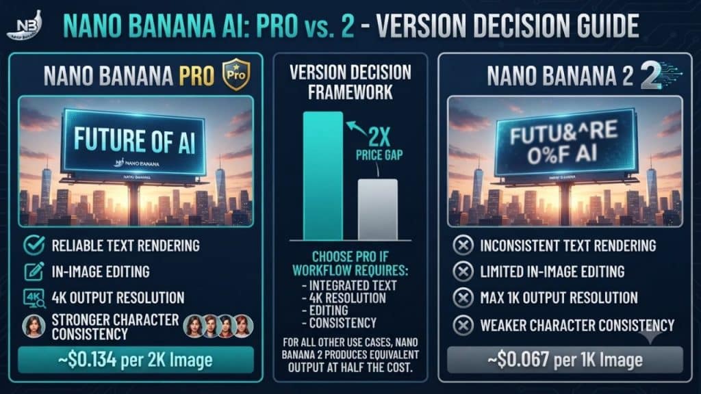 Nano Banana Pro Vs Nano Banana 2